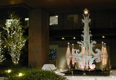 ANAクラウンプラザホテル広島-イルミネーション装飾2012