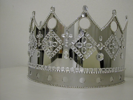 クリスタルオブジェ　「王冠」